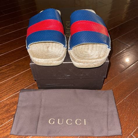 espadrilles gucci men|authentic gucci espadrilles men's.